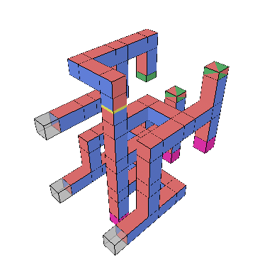 Four-T AND block graph