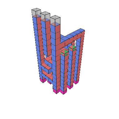 CCZ factory with TELS block graph
