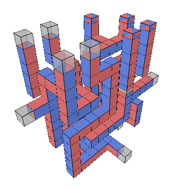 CCZ-injected MAJ block graph