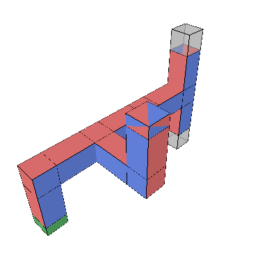 T gate with a prepared Y state block graph